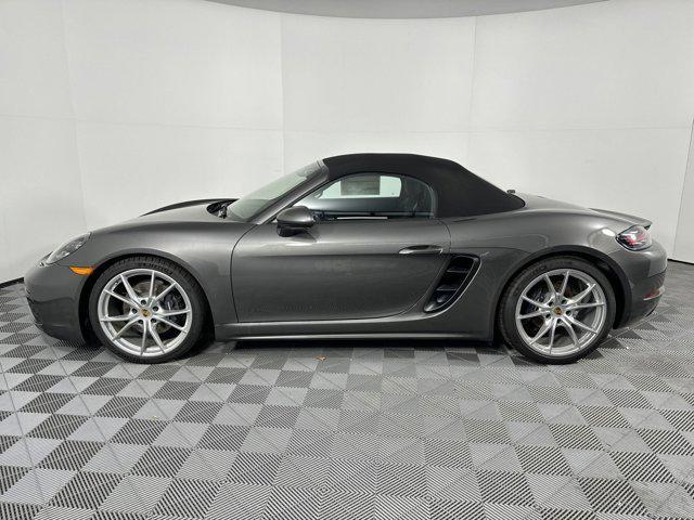 new 2025 Porsche 718 Boxster car, priced at $90,625