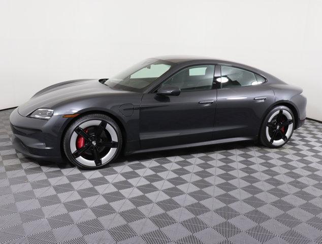 used 2025 Porsche Taycan car, priced at $122,584