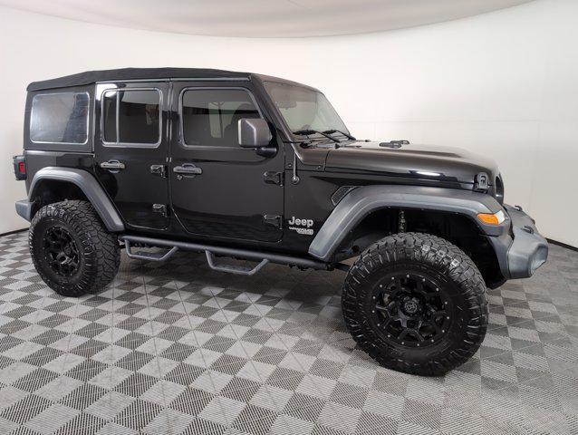 used 2021 Jeep Wrangler Unlimited car, priced at $28,398