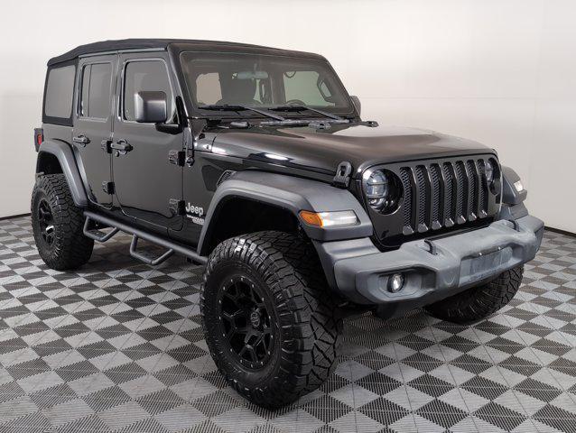 used 2021 Jeep Wrangler Unlimited car, priced at $28,398