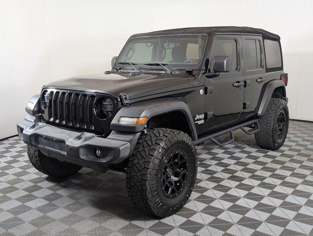 used 2021 Jeep Wrangler Unlimited car, priced at $28,398