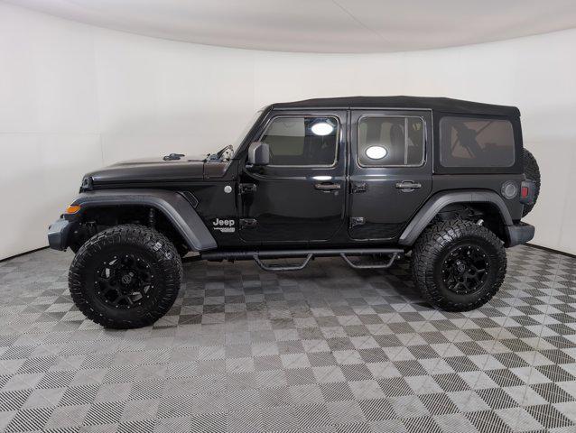 used 2021 Jeep Wrangler Unlimited car, priced at $28,398