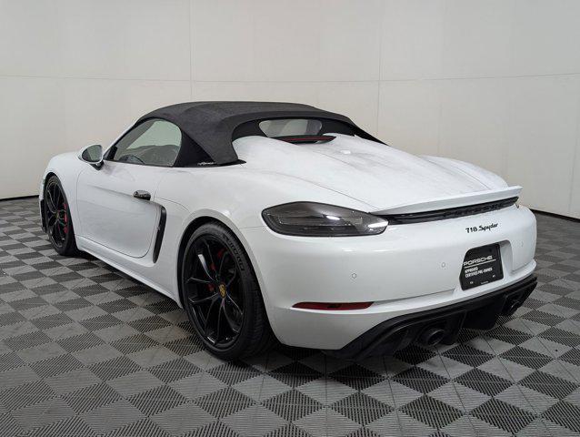 used 2021 Porsche 718 Spyder car, priced at $133,999