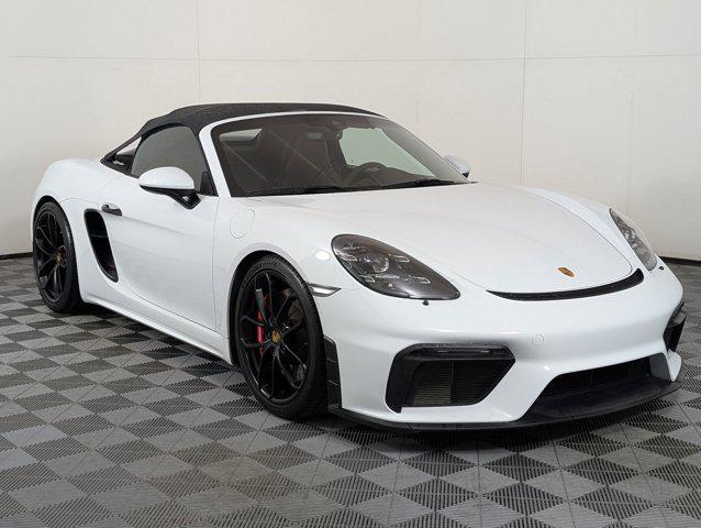 used 2021 Porsche 718 Spyder car, priced at $133,999