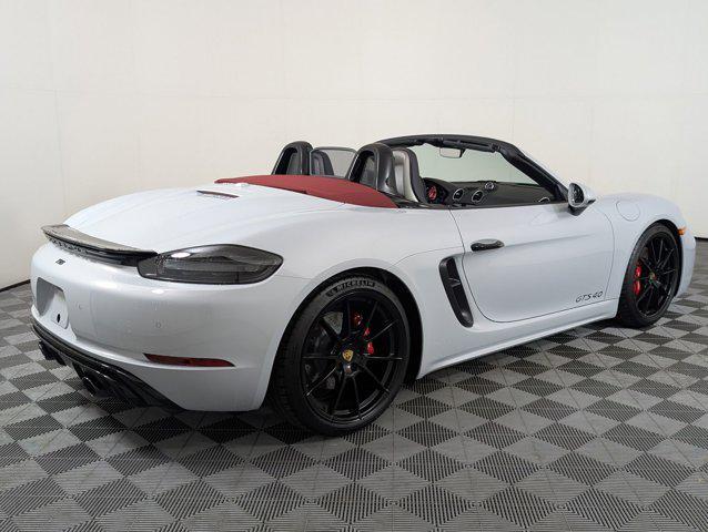 new 2025 Porsche 718 Boxster car, priced at $127,495