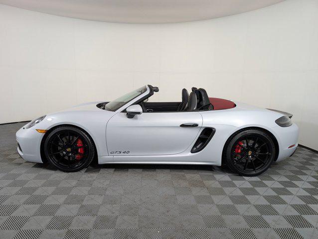 new 2025 Porsche 718 Boxster car, priced at $127,495