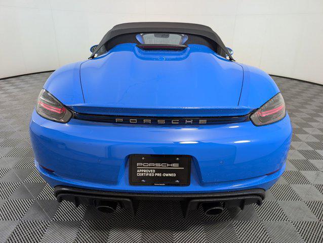 used 2022 Porsche 718 Spyder car, priced at $134,999