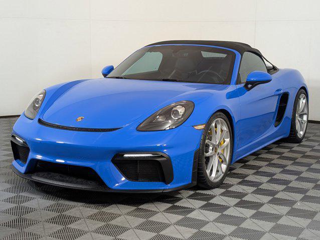 used 2022 Porsche 718 Spyder car, priced at $134,999