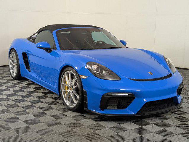 used 2022 Porsche 718 Spyder car, priced at $134,999