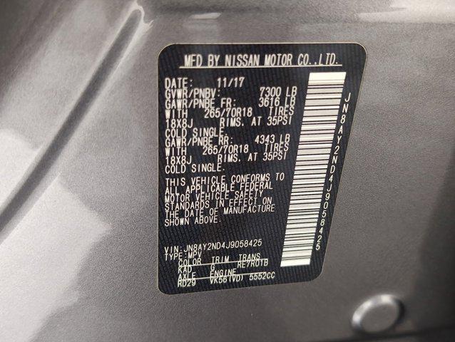 used 2018 Nissan Armada car, priced at $13,307
