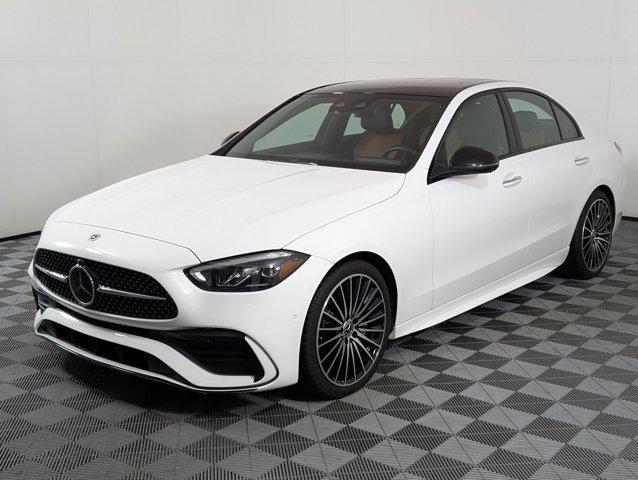 used 2023 Mercedes-Benz C-Class car, priced at $33,999