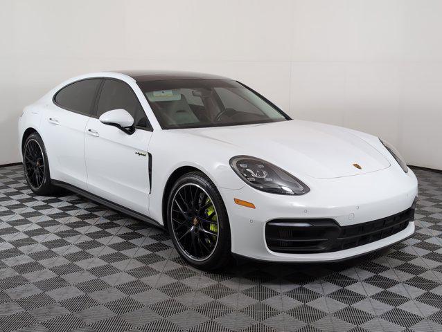 used 2021 Porsche Panamera e-Hybrid car, priced at $78,996