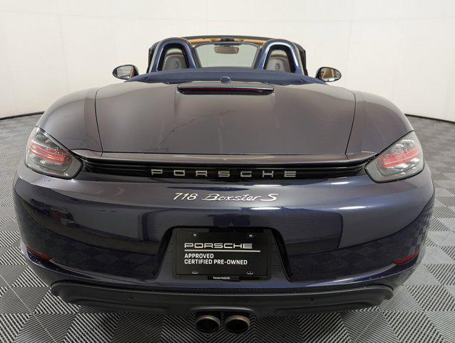 used 2017 Porsche 718 Boxster car, priced at $47,999