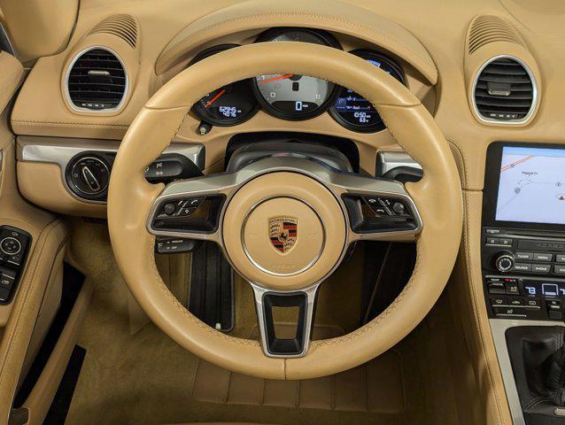 used 2017 Porsche 718 Boxster car, priced at $47,999