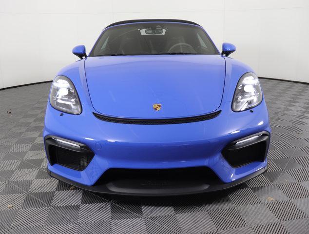 used 2021 Porsche 718 Spyder car, priced at $127,798