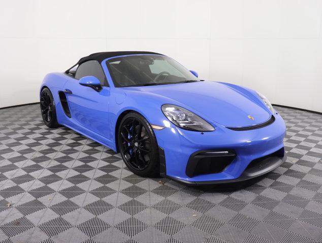 used 2021 Porsche 718 Spyder car, priced at $127,798