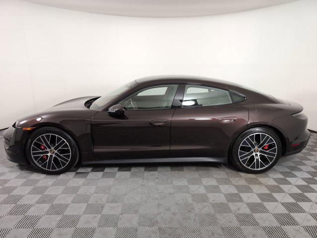 used 2022 Porsche Taycan car, priced at $68,996