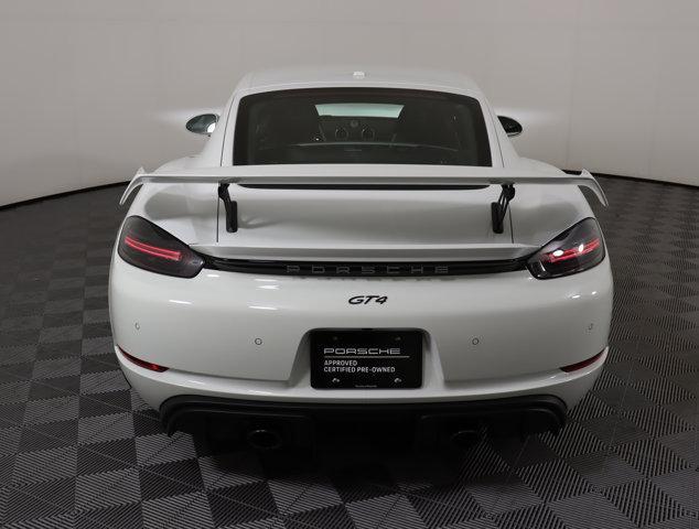 used 2021 Porsche 718 Cayman car, priced at $144,196