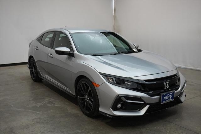 used 2021 Honda Civic car, priced at $21,500