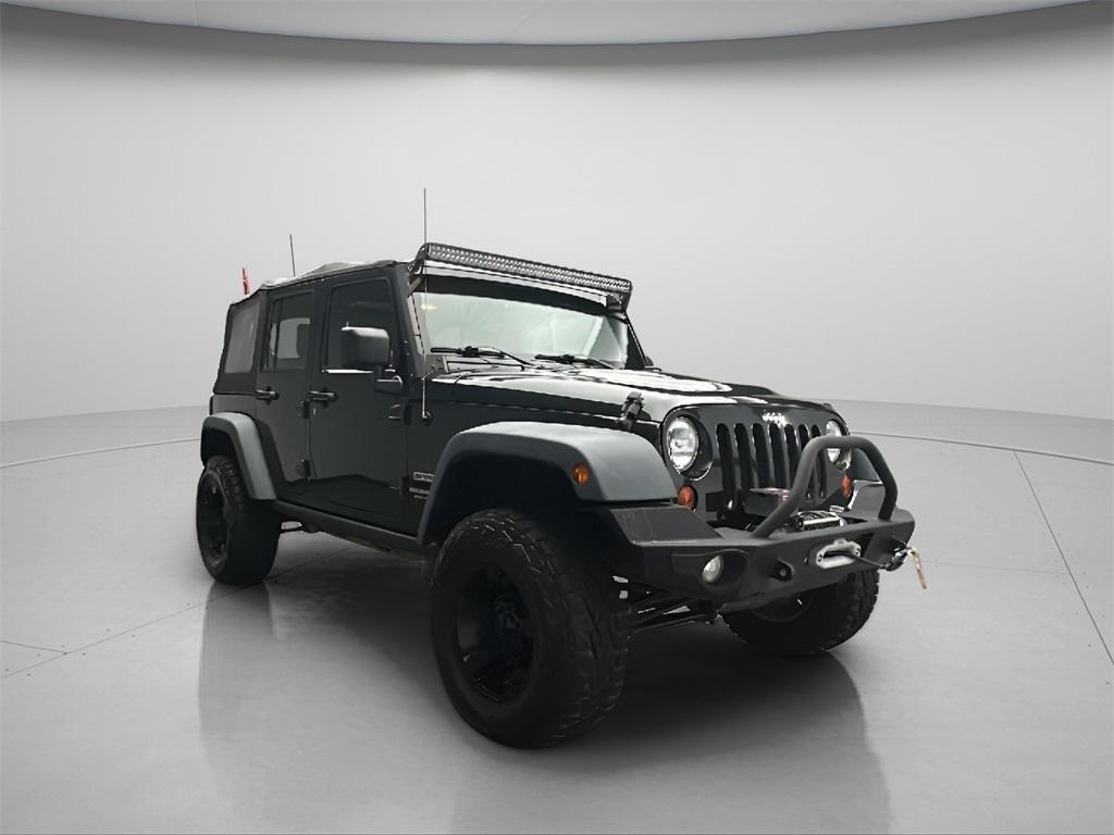 used 2010 Jeep Wrangler Unlimited car, priced at $18,500