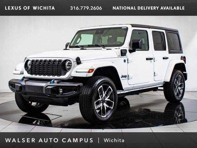 used 2024 Jeep Wrangler 4xe car, priced at $36,298