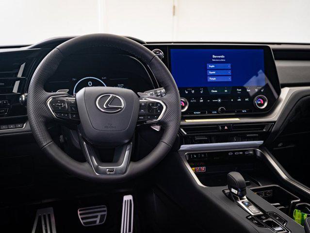 new 2025 Lexus TX 500h car, priced at $73,298