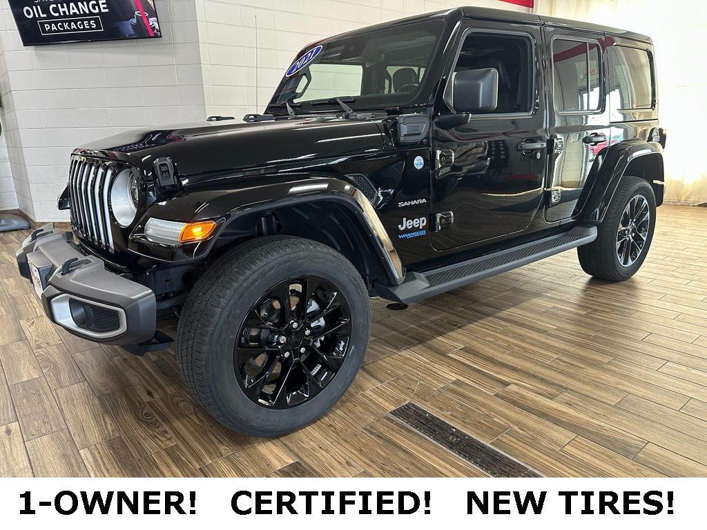used 2021 Jeep Wrangler Unlimited 4xe car, priced at $29,093
