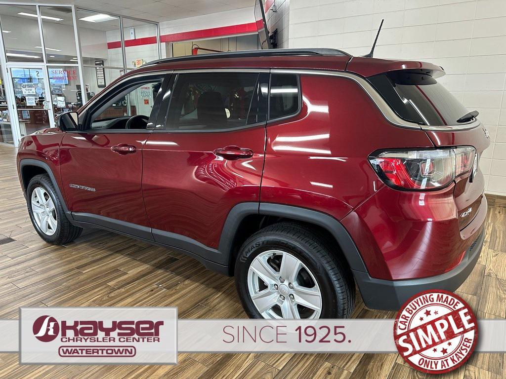 used 2022 Jeep Compass car, priced at $20,688