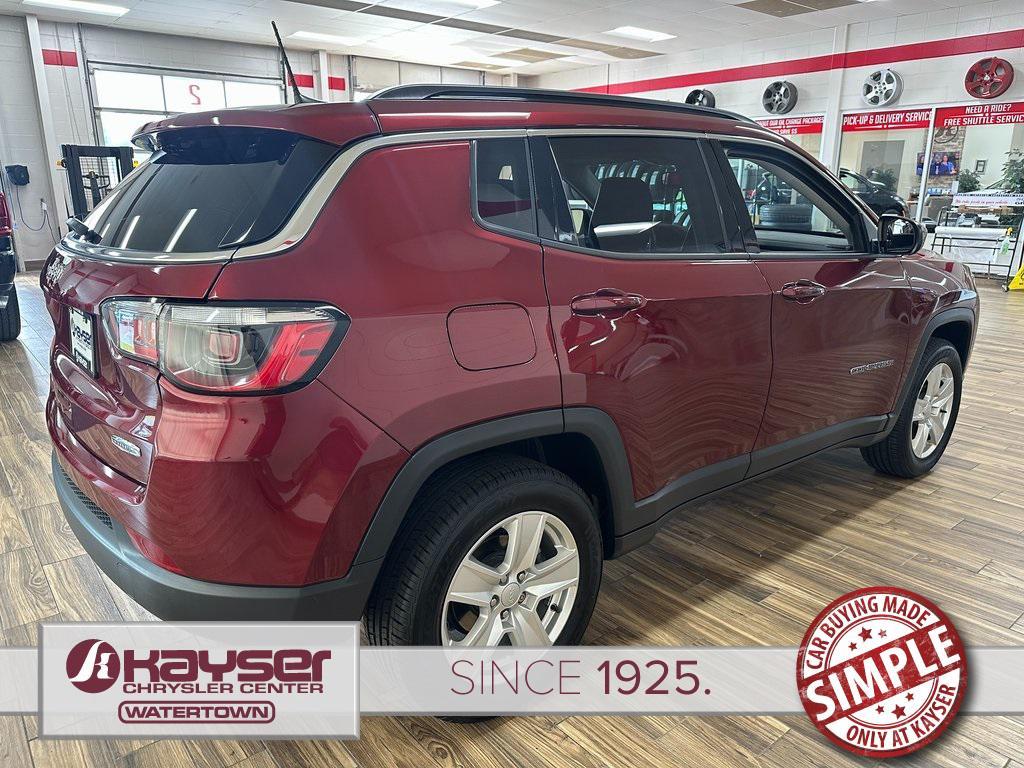 used 2022 Jeep Compass car, priced at $20,688
