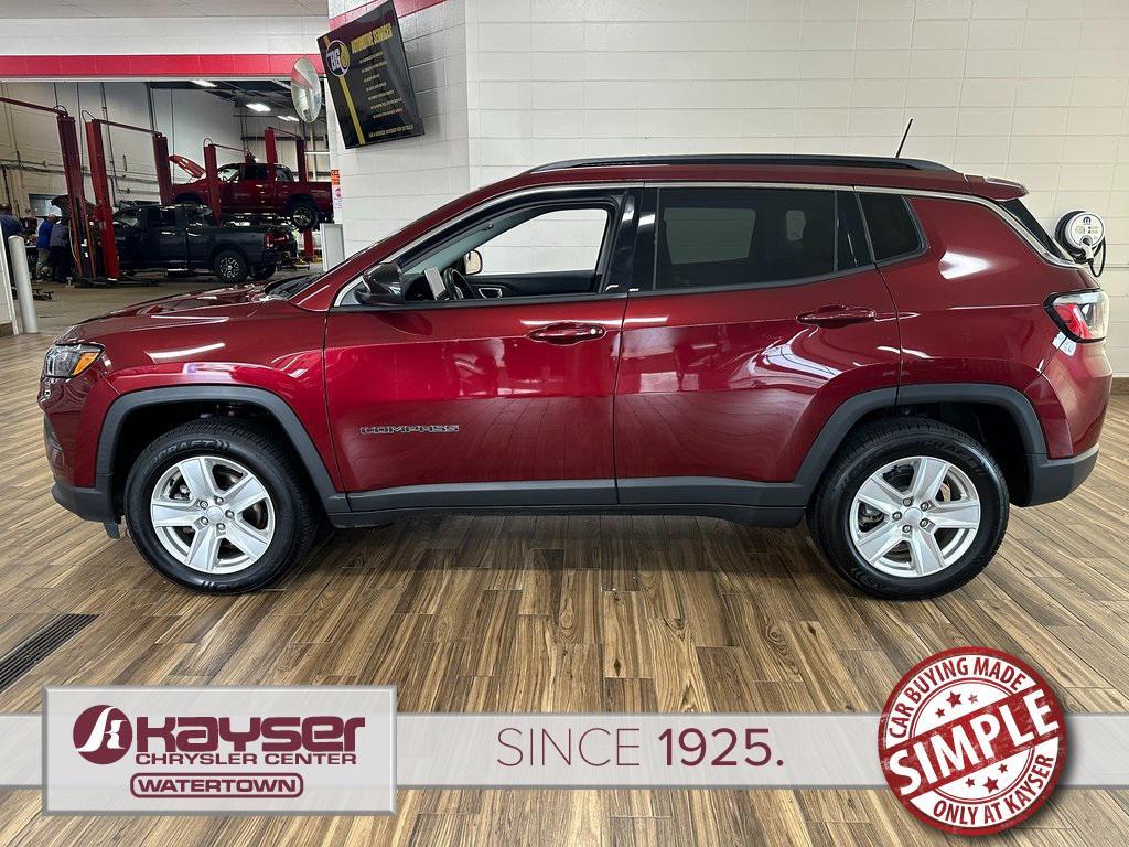 used 2022 Jeep Compass car, priced at $20,688