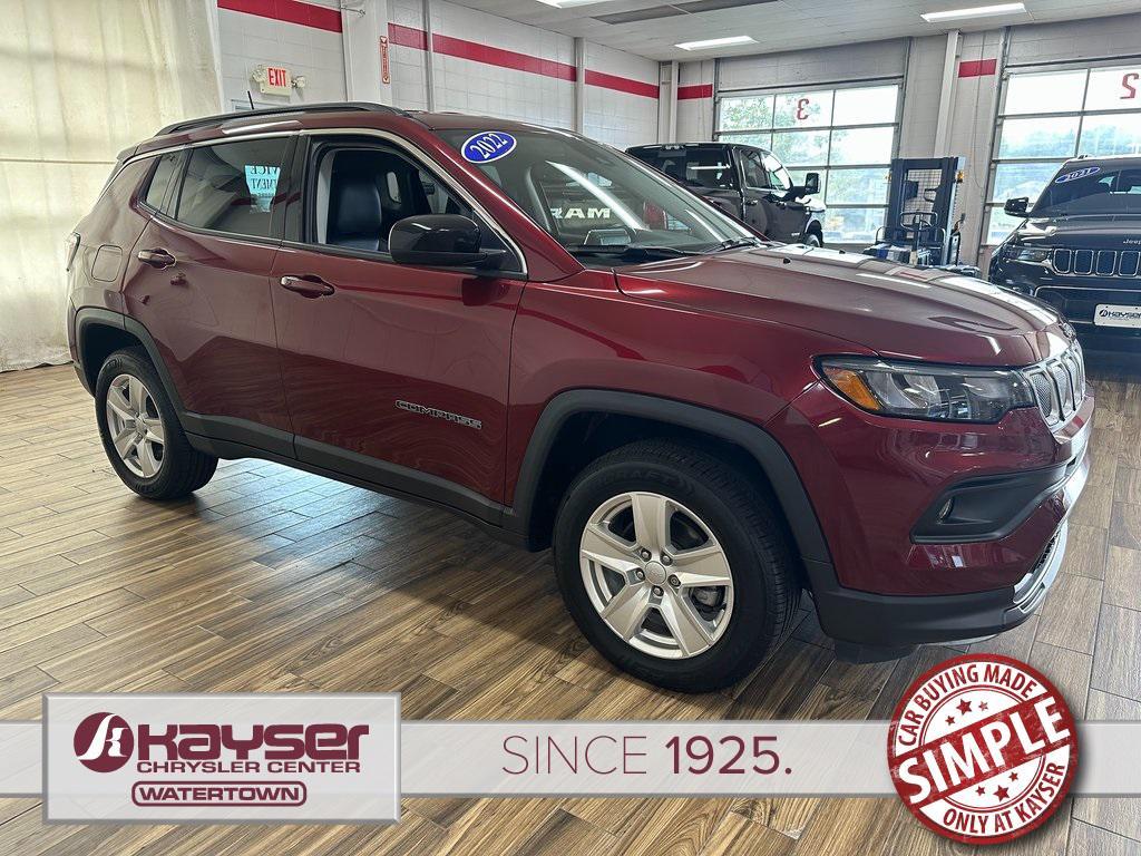 used 2022 Jeep Compass car, priced at $20,688