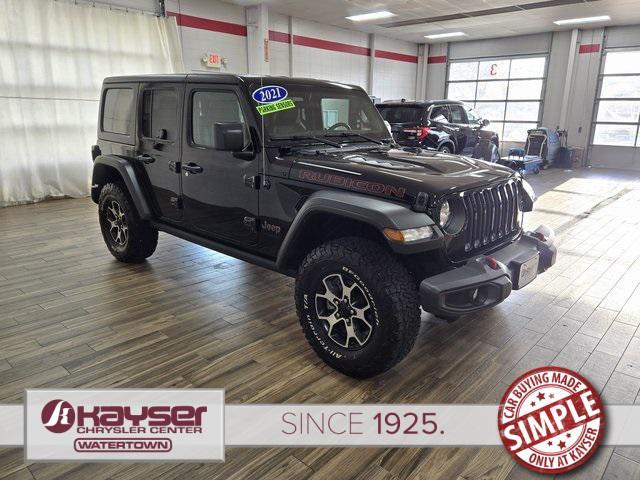 used 2021 Jeep Wrangler Unlimited car, priced at $39,601