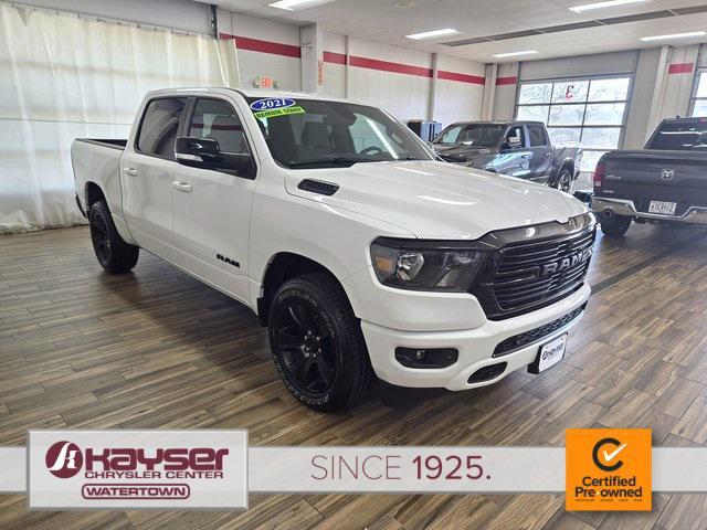 used 2021 Ram 1500 car, priced at $37,990