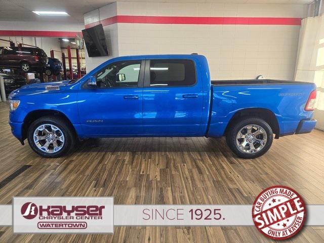 used 2021 Ram 1500 car, priced at $36,600