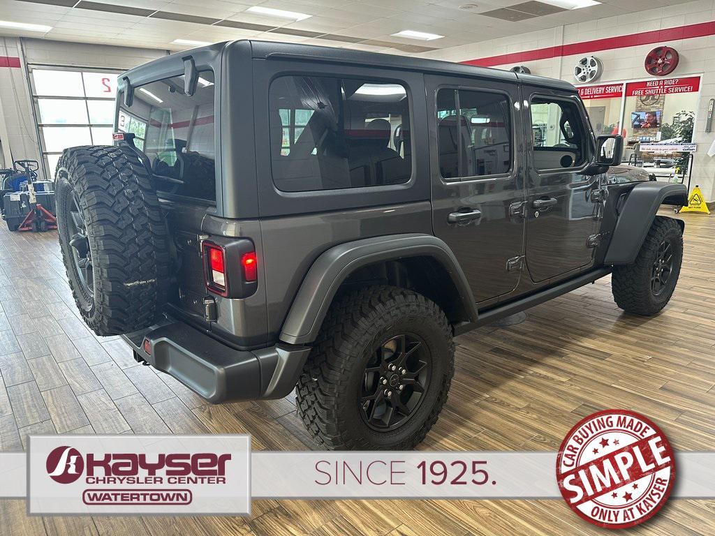 new 2025 Jeep Wrangler car, priced at $48,300