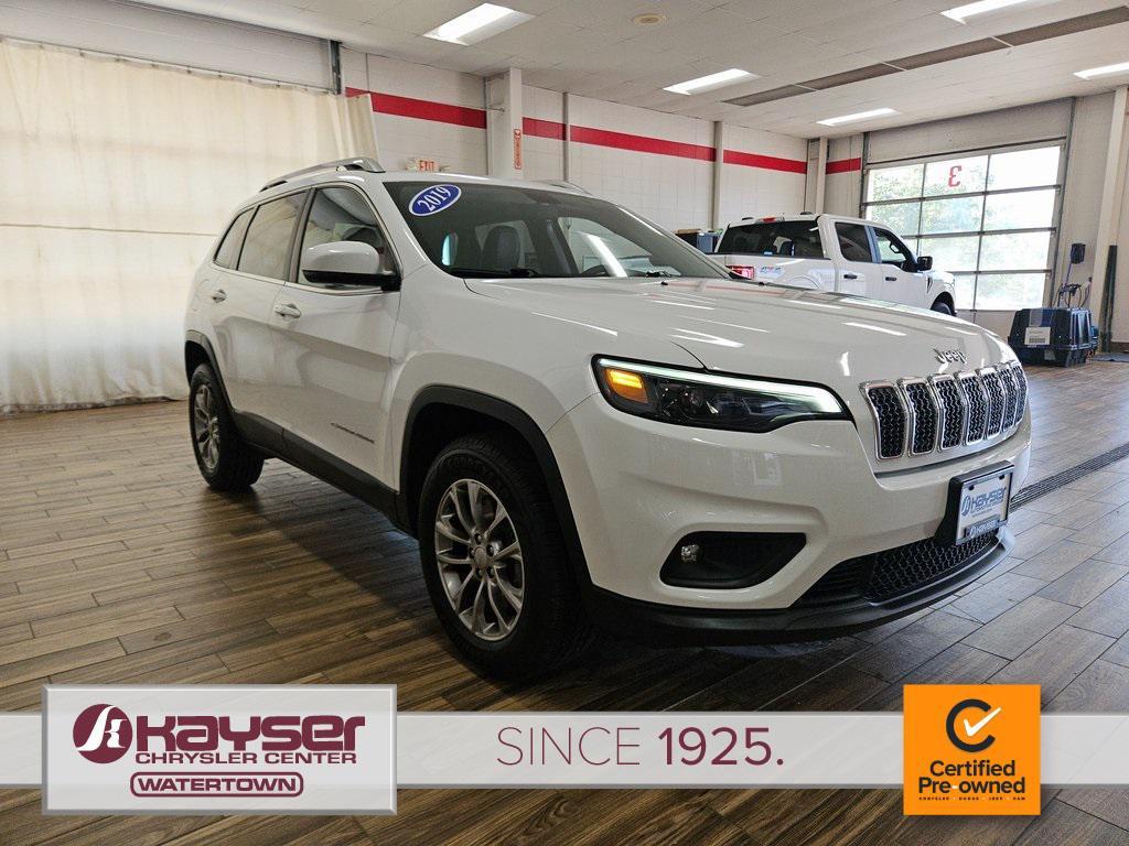 used 2019 Jeep Cherokee car, priced at $15,074