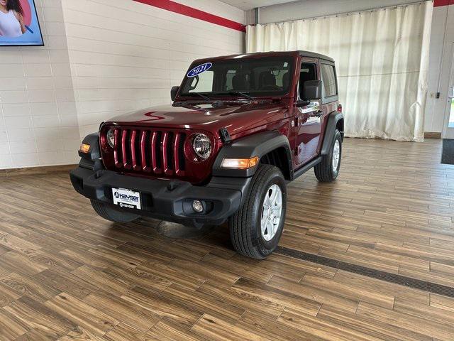 used 2021 Jeep Wrangler car, priced at $29,343