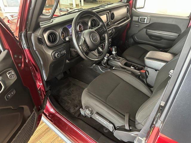 used 2021 Jeep Wrangler car, priced at $29,343