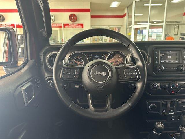 used 2021 Jeep Wrangler car, priced at $29,343