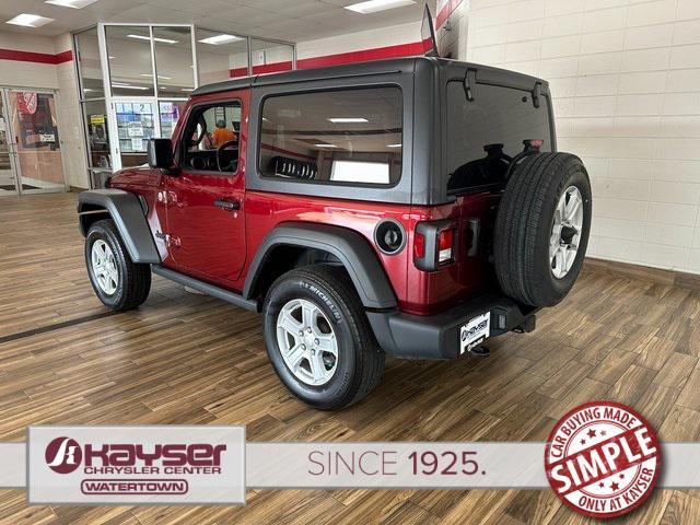 used 2021 Jeep Wrangler car, priced at $29,343