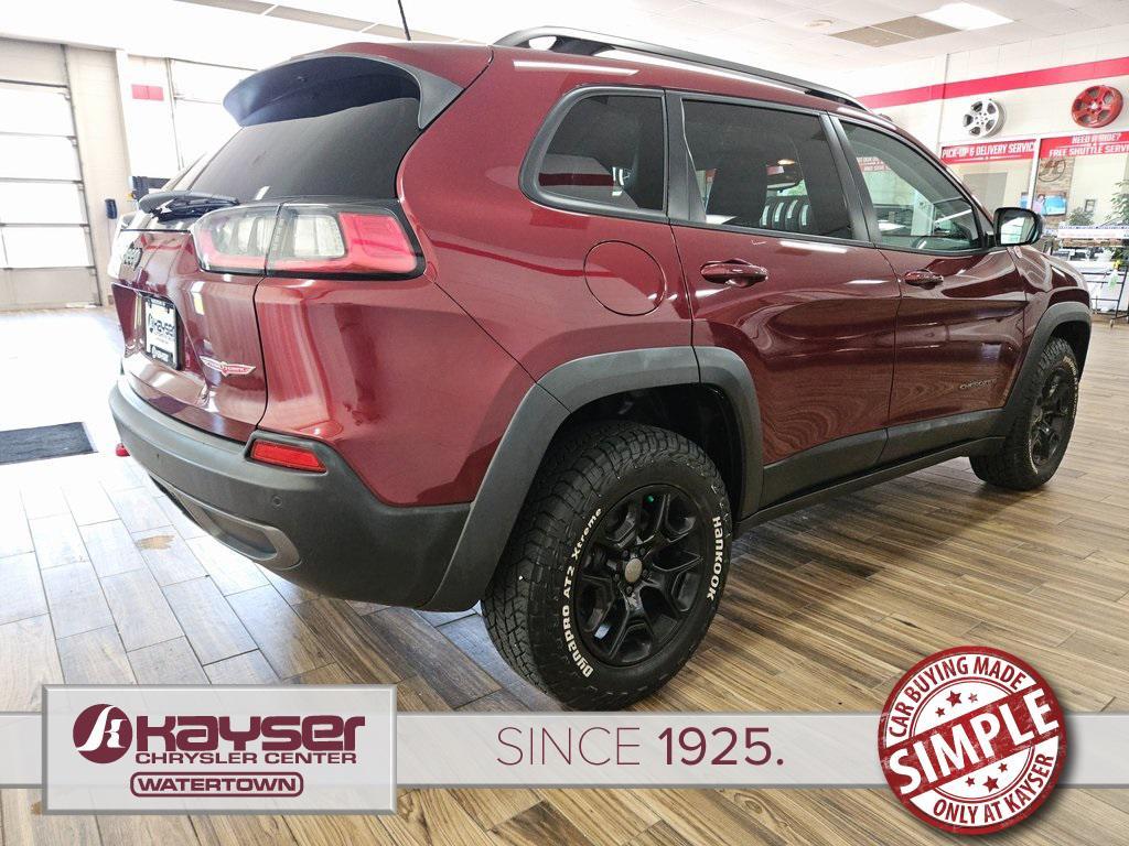 used 2019 Jeep Cherokee car, priced at $15,279