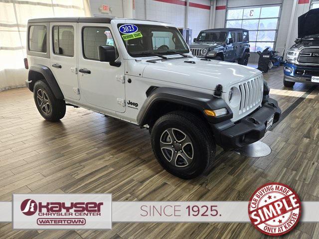 used 2023 Jeep Wrangler car, priced at $33,282