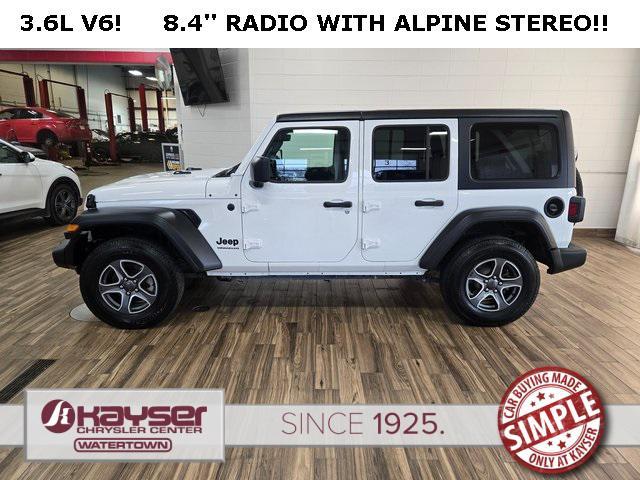 used 2023 Jeep Wrangler car, priced at $33,282