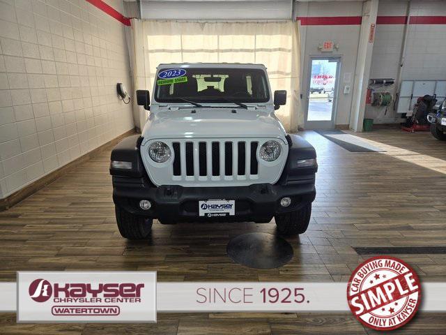 used 2023 Jeep Wrangler car, priced at $33,282