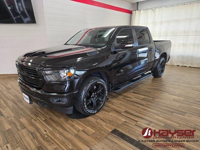 used 2021 Ram 1500 car, priced at $37,600