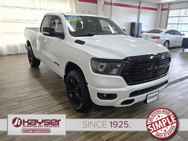 used 2021 Ram 1500 car, priced at $34,890