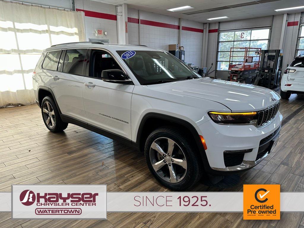used 2021 Jeep Grand Cherokee L car, priced at $26,040