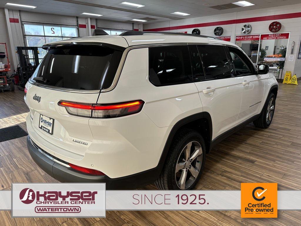 used 2021 Jeep Grand Cherokee L car, priced at $26,040