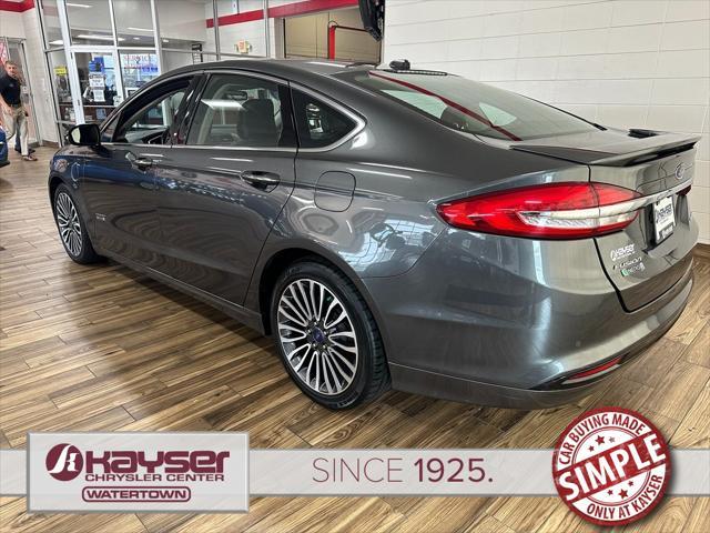 used 2017 Ford Fusion Energi car, priced at $12,051