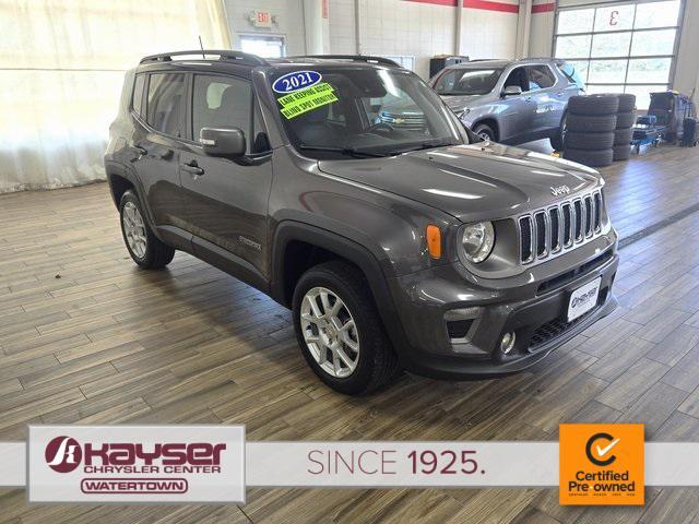 used 2021 Jeep Renegade car, priced at $22,488